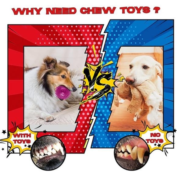 Heavy Duty Various Dog Chew Toys for Aggressive Chewers - 9 Pack Value Set - Picture 2 of 7